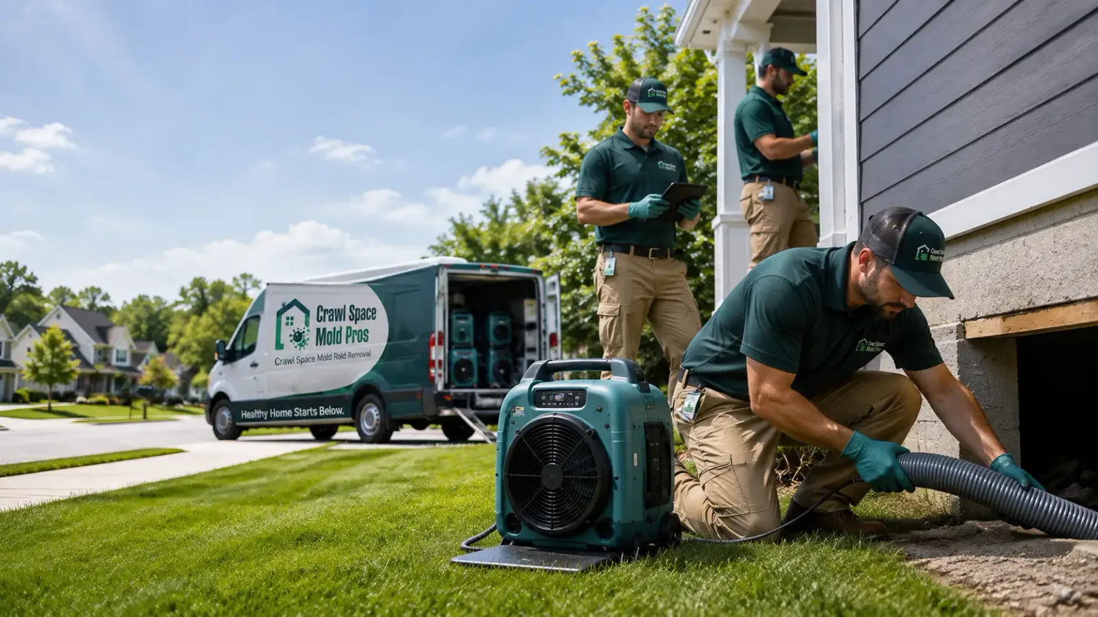 Crawl Space Mold Removal in Somerset, WI